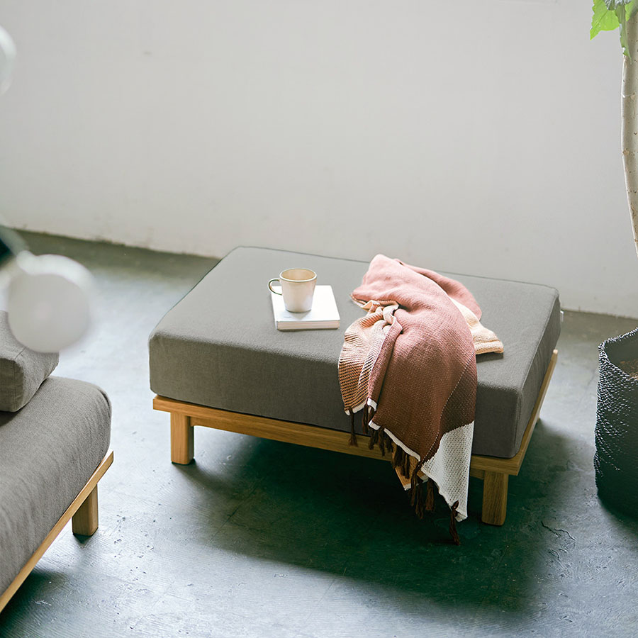 【SIEVE】 レクト ユニットソファ オットマン