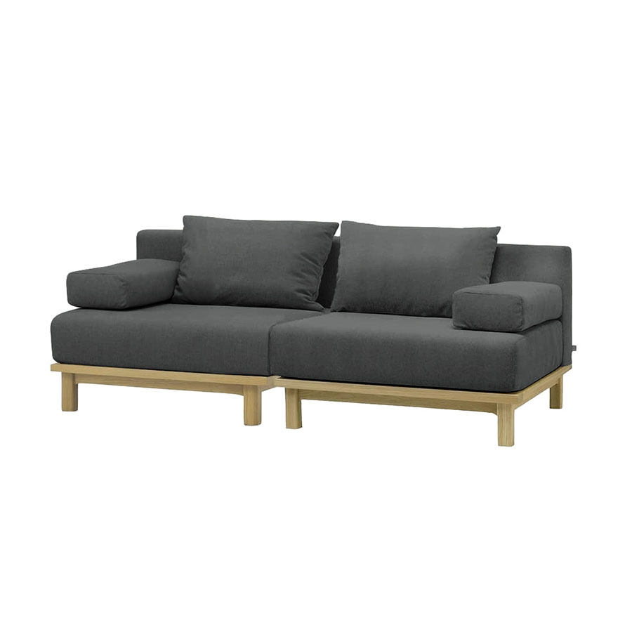 【SIEVE】レクト ユニットソファ 2人掛け