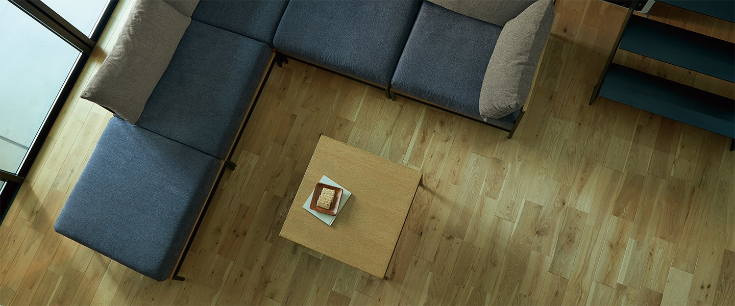 様々なレイアウトが可能なADRSのテーブル カーラセンターテーブル Mサイズ ナチュラル