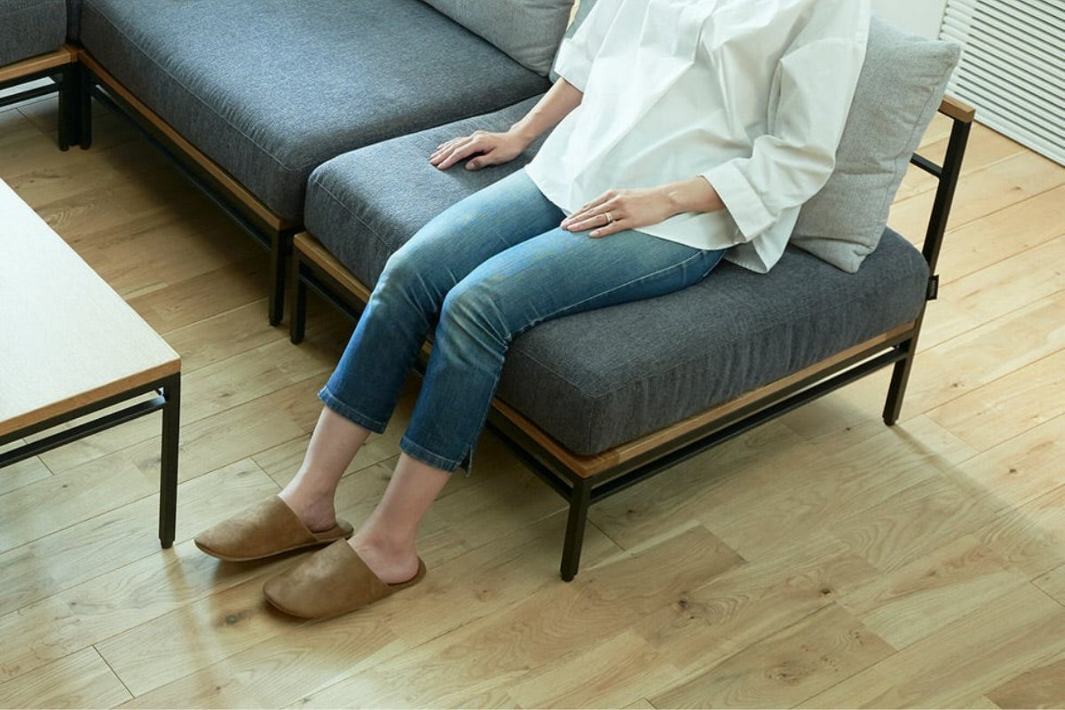 最高級のウレタンを組み合わせたADRSのソファ カーラ ソファ コーナー サンドベージュ