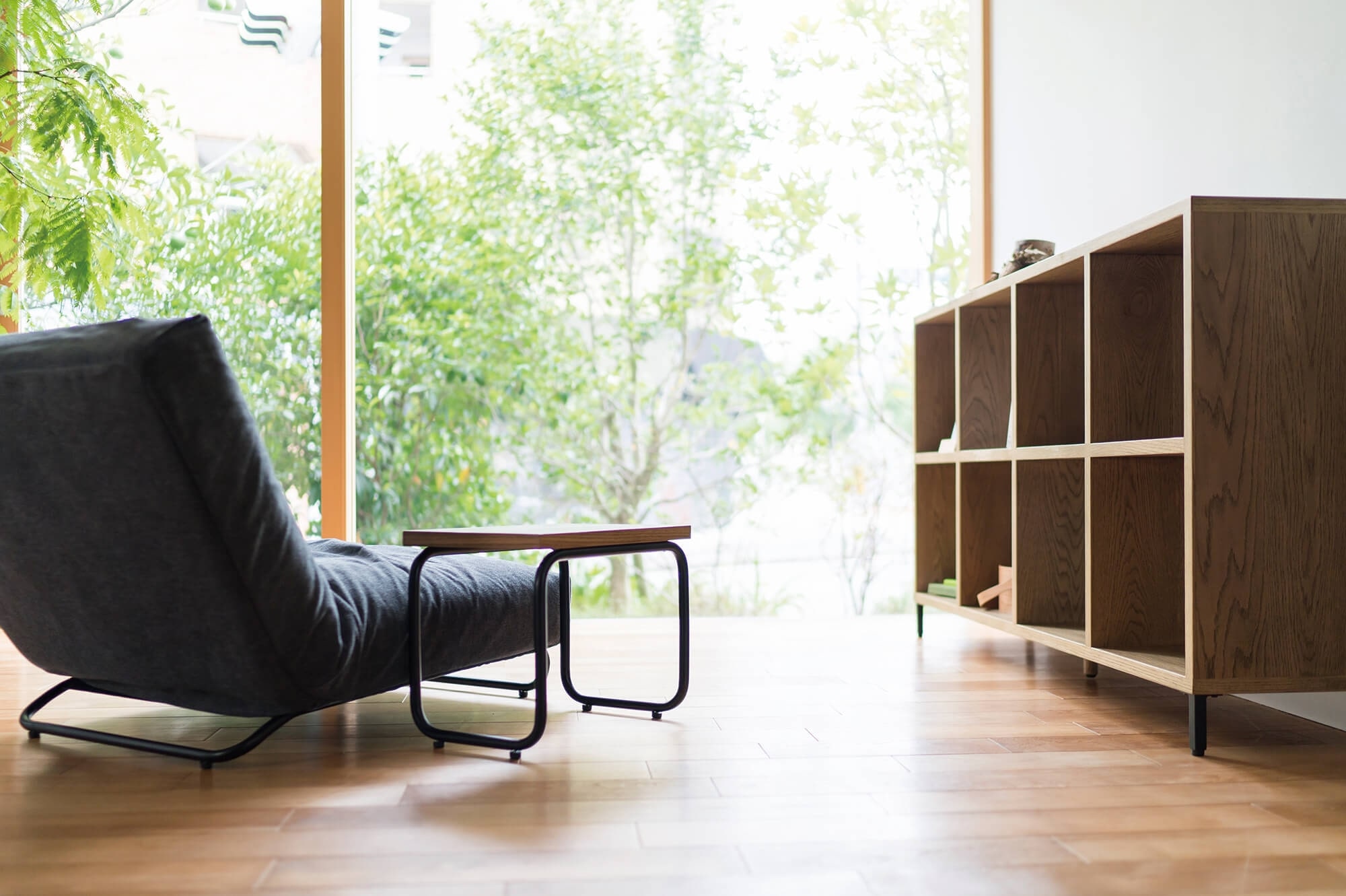 木目が生み出す柔らかい雰囲気 ADRS アレックス シェルフ Lサイズ ナチュラル