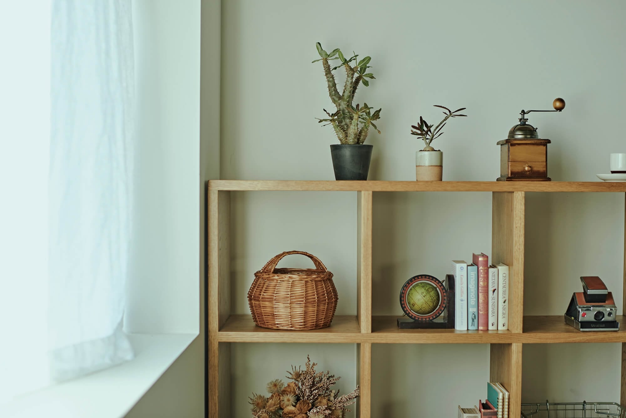 小物使いでまた違う雰囲気に ADRS アレックス シェルフ Lサイズ ナチュラル