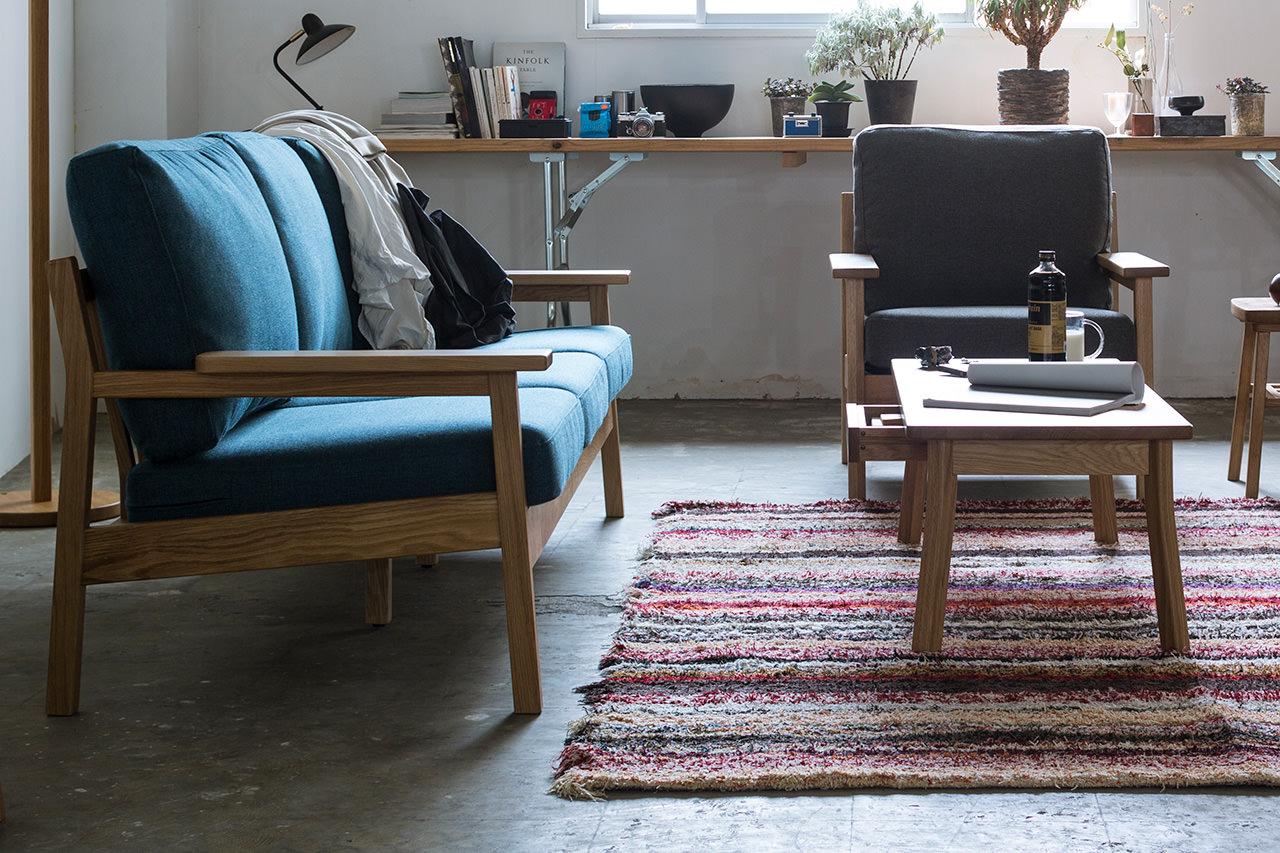 伝統と新しい感覚を融合させる SIEVE マージ センターテーブル ナチュラル