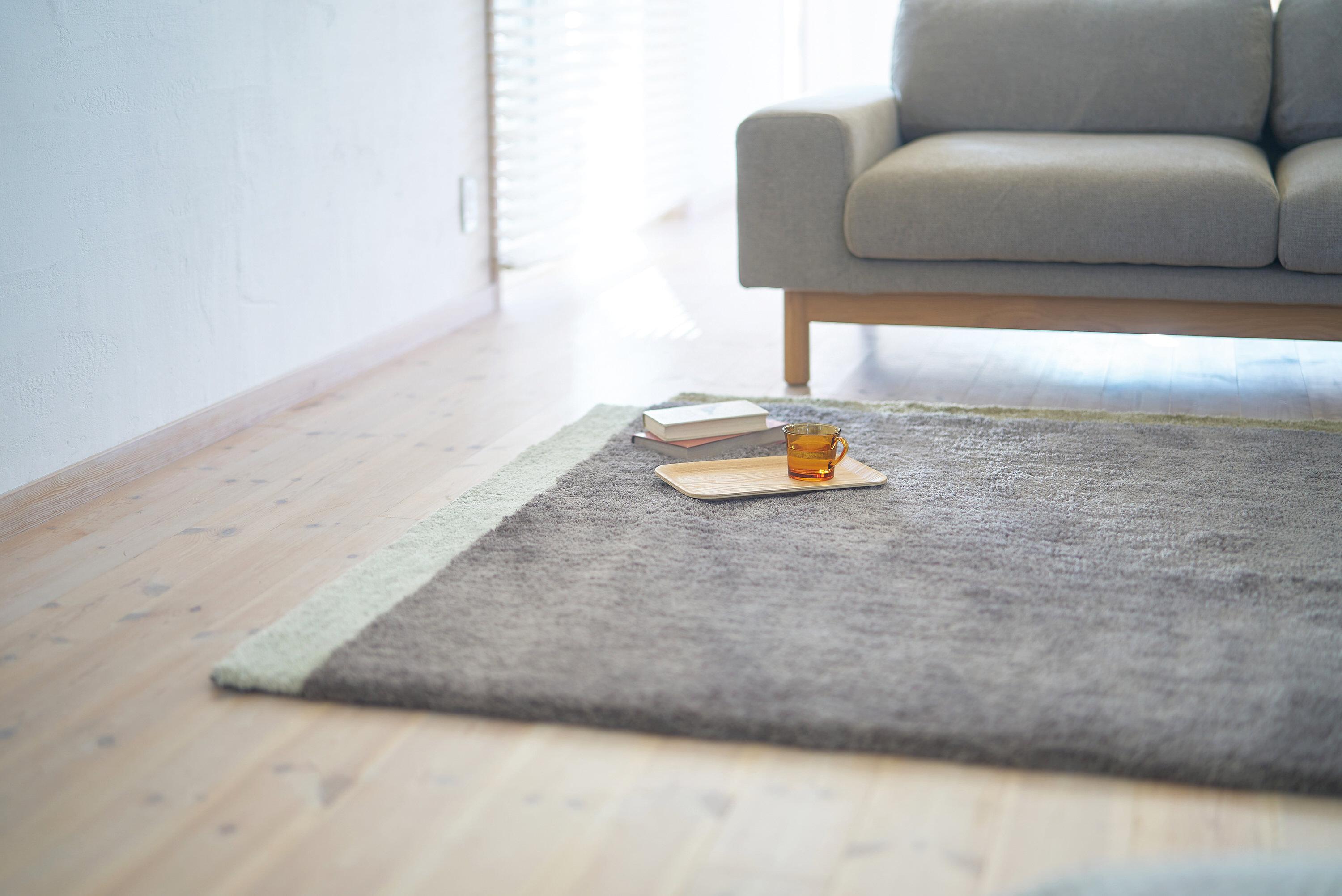 お部屋のイメージを変える SIEVE ブレンド ラグ ベージュ