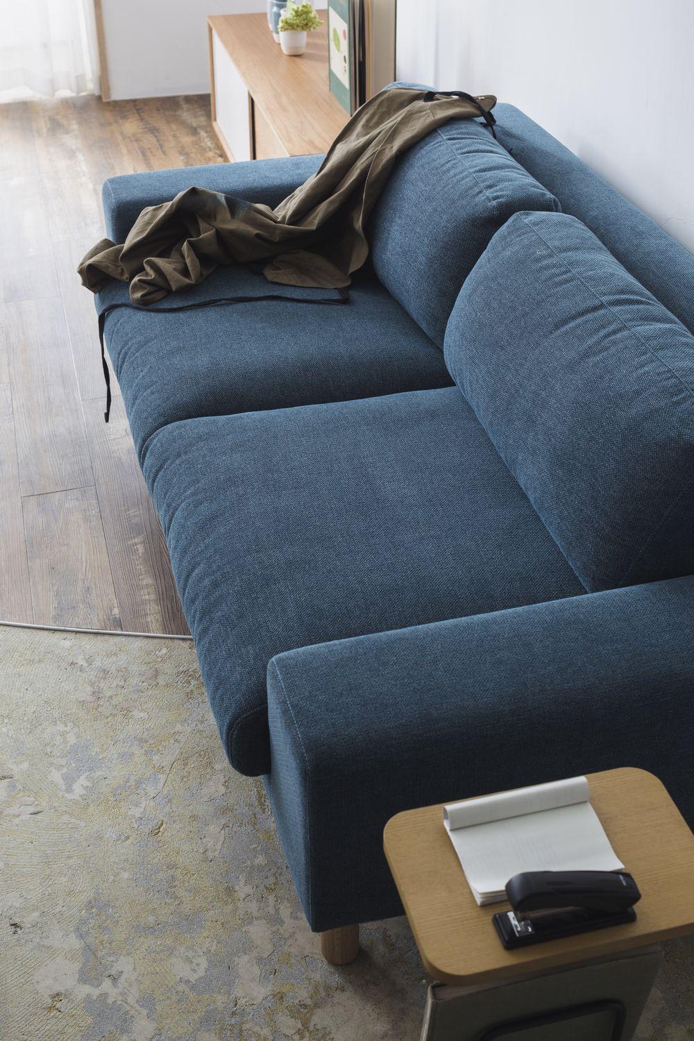 安心感ある存在 SIEVE バージュ ソファ 2人掛け グレー