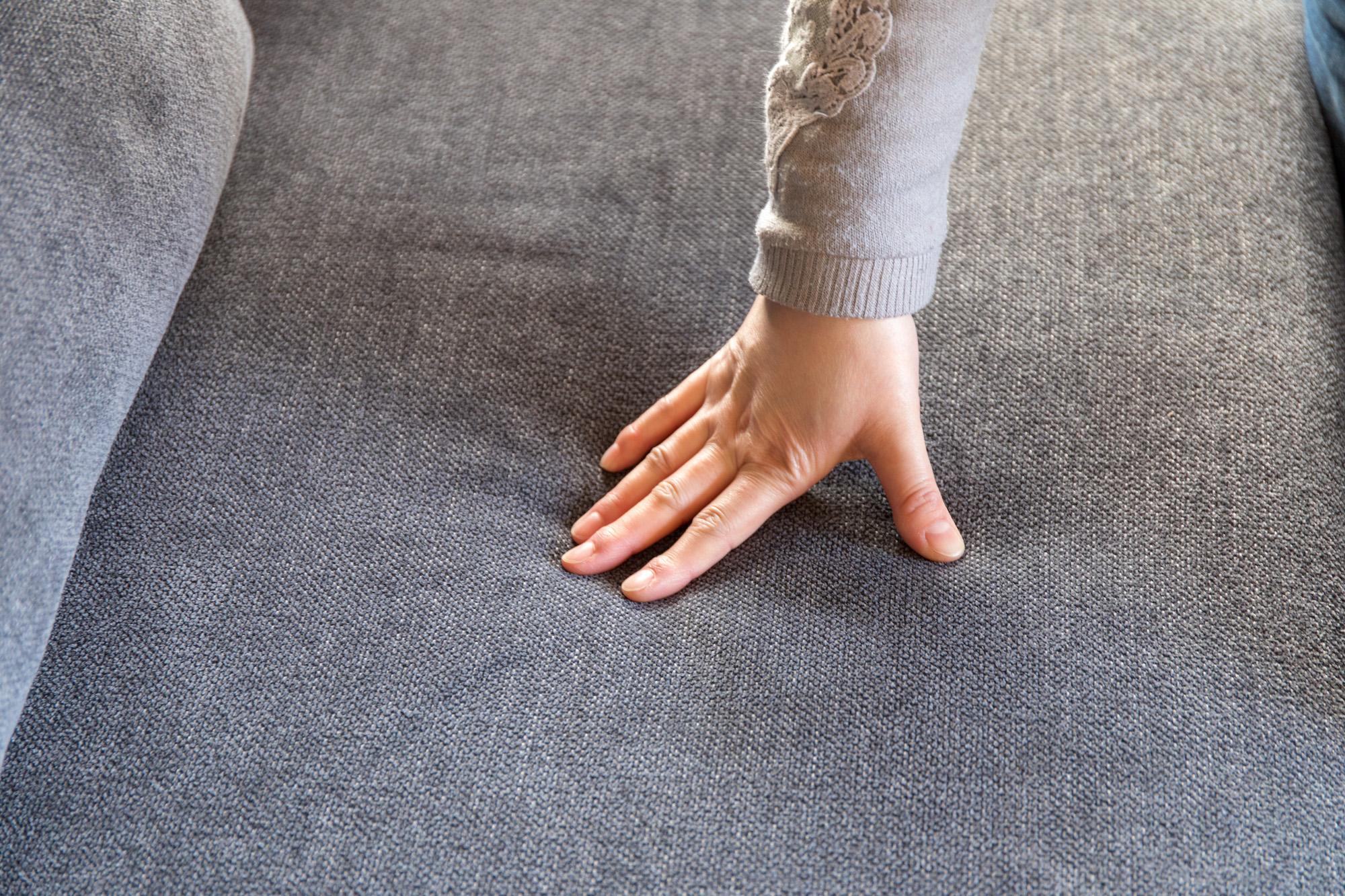 心地よい質感 SIEVE レクトユニット ソファ ロング/ブラウン/ライトブラウン 