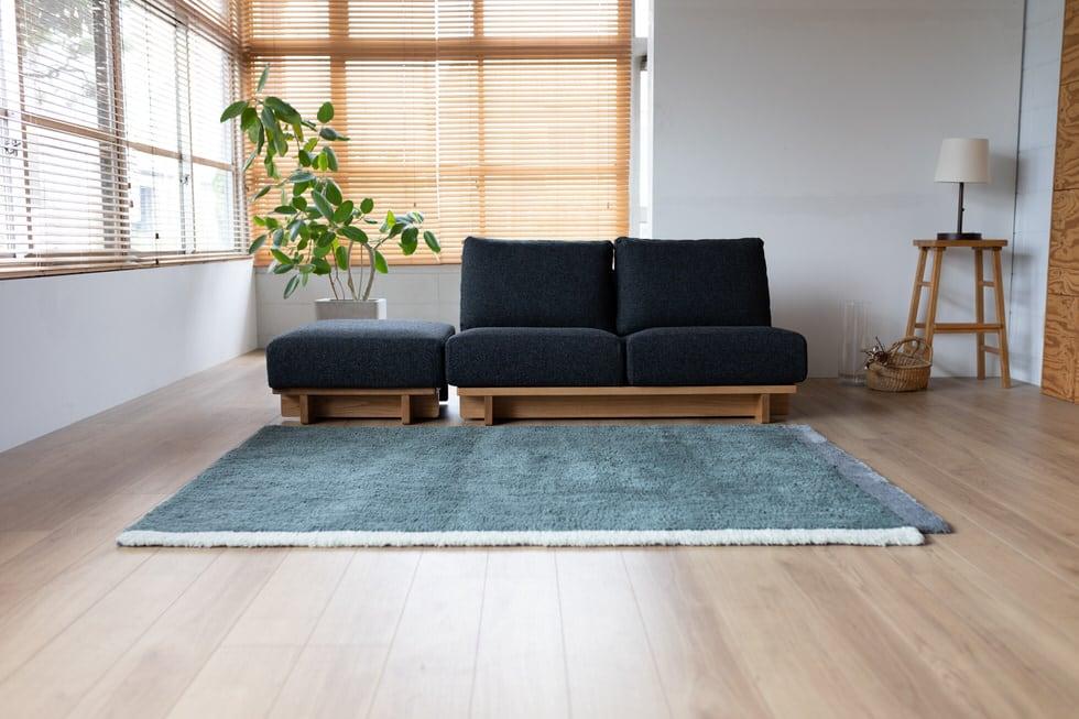 組み合わせて様々なレイアウトが可能 SIEVE クロッシングソファ 1人掛け ブラック