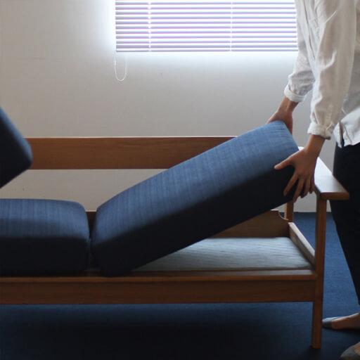 良い座り心地を長持ちさせるクッションローテーション