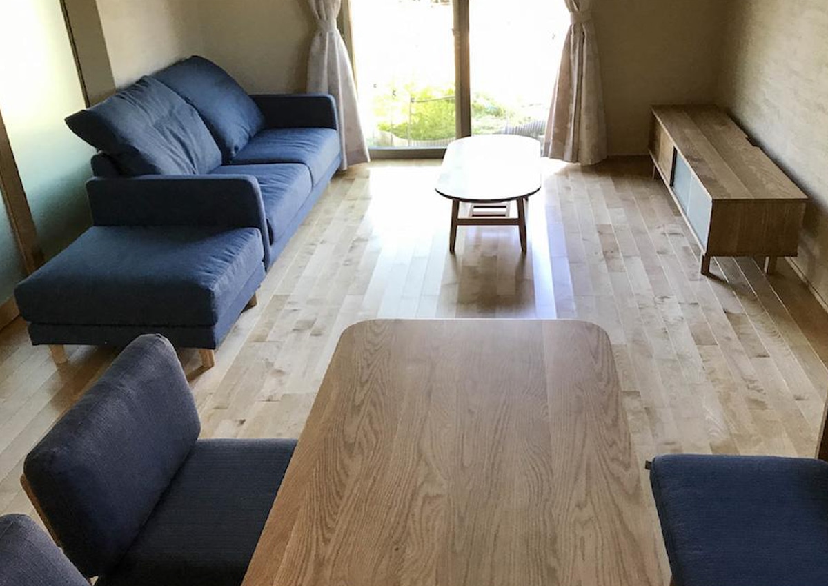 お部屋のご紹介 石川県K様 統一感が美しいSIEVEの家具で揃えるリビングルーム