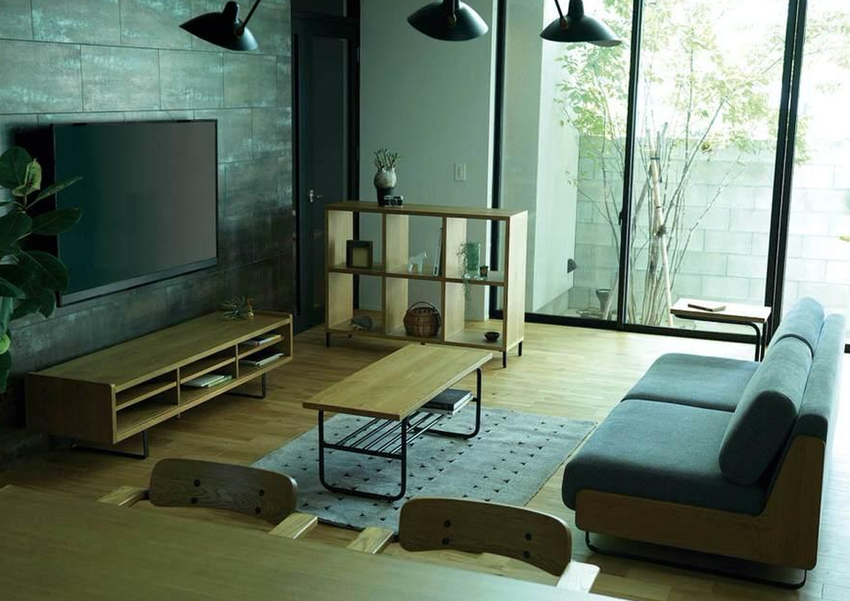 見る角度によって変化するSIEVE コニーソファ