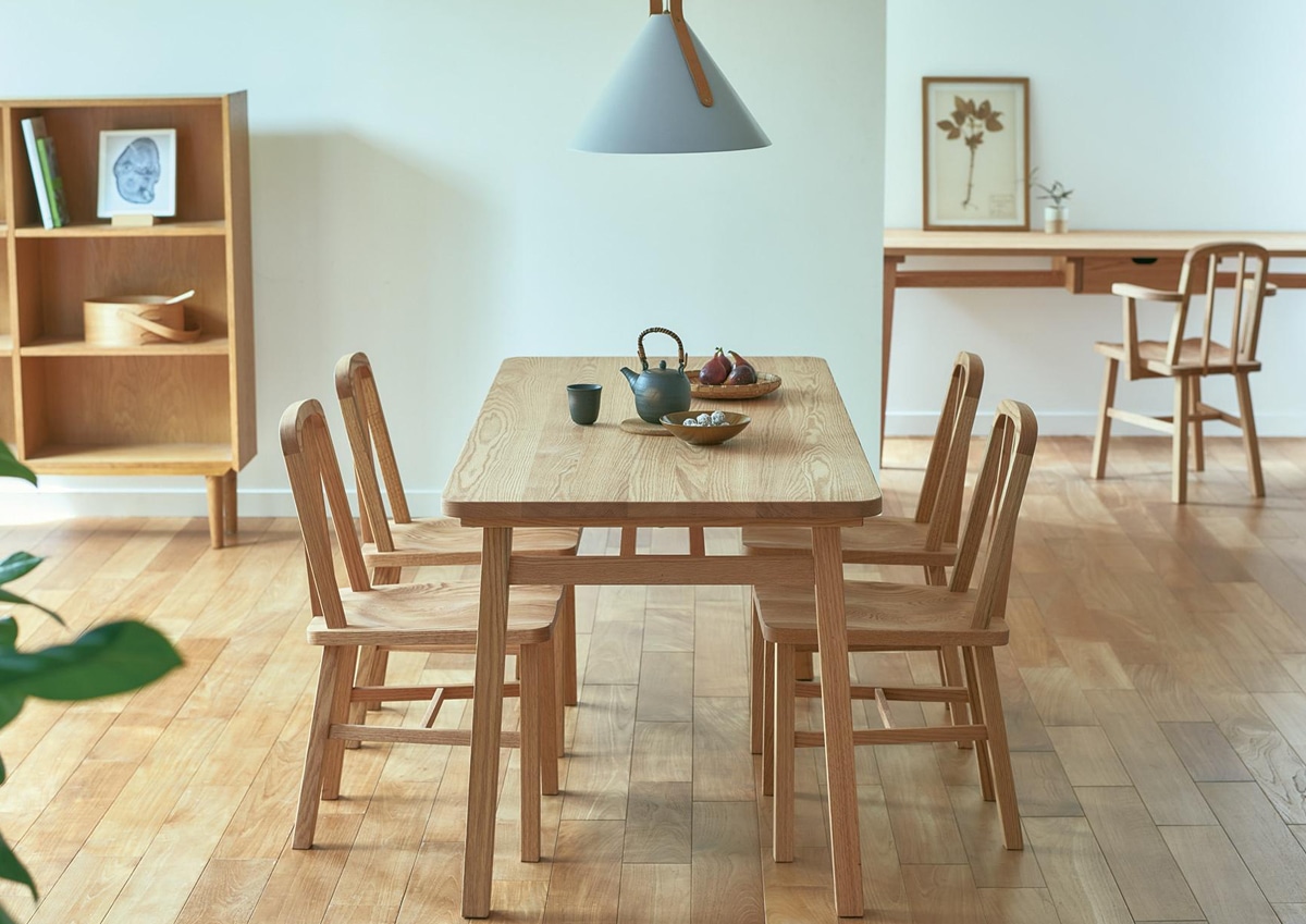 100%天然素材の柿渋オイルで塗装 熟練職人が作るKKEITOの家具