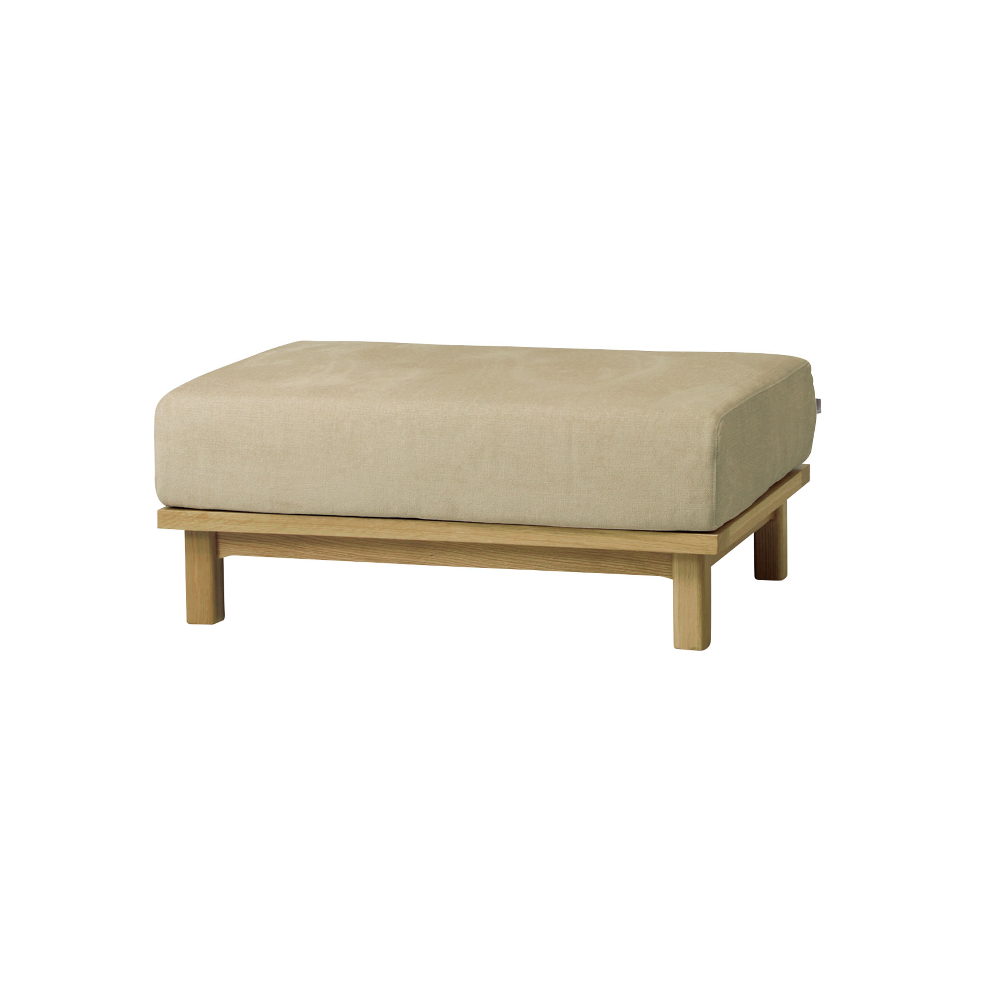 rect.unit sofa ottoman