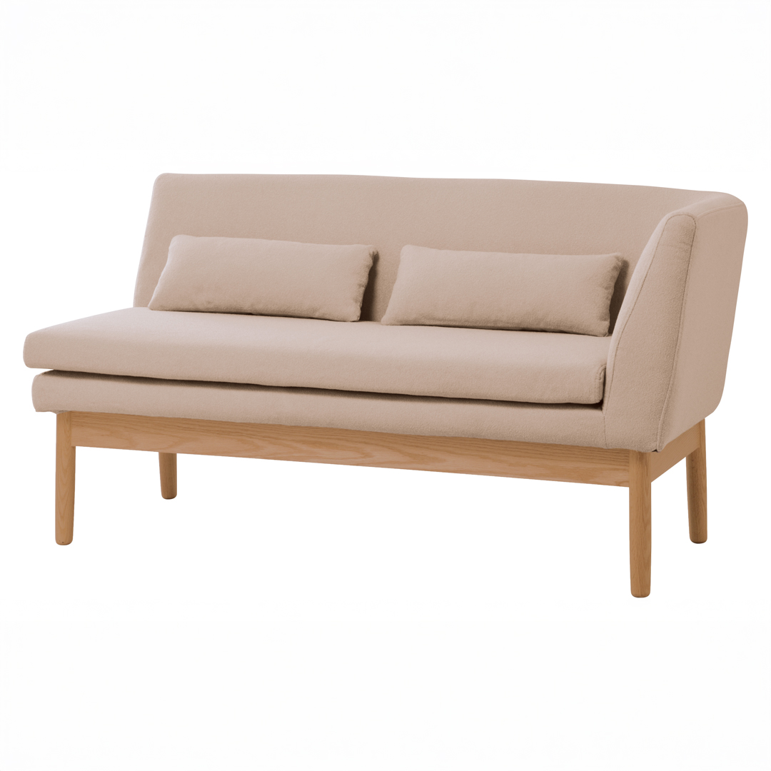 round living dining sofa left arm
