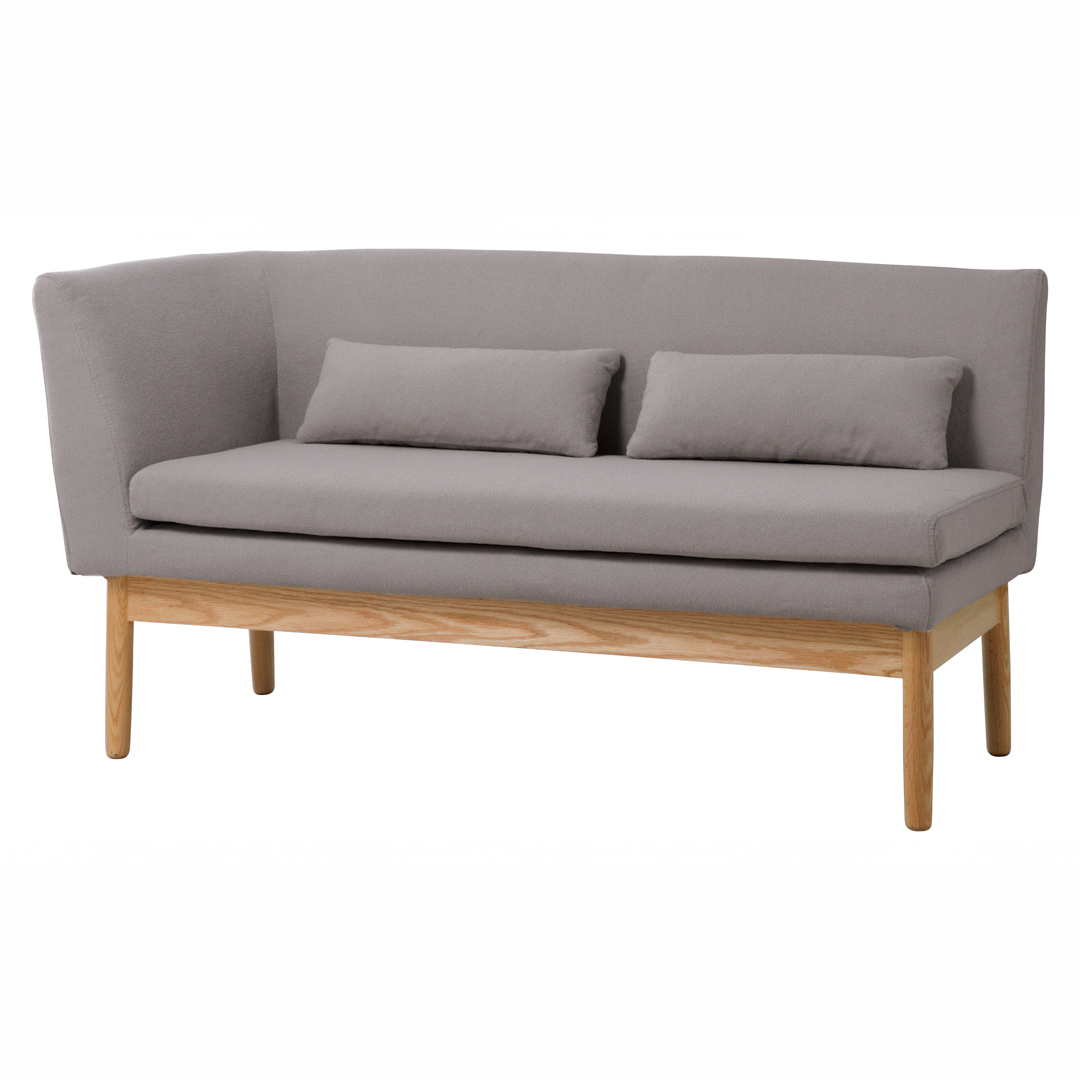 round living dining sofa right arm