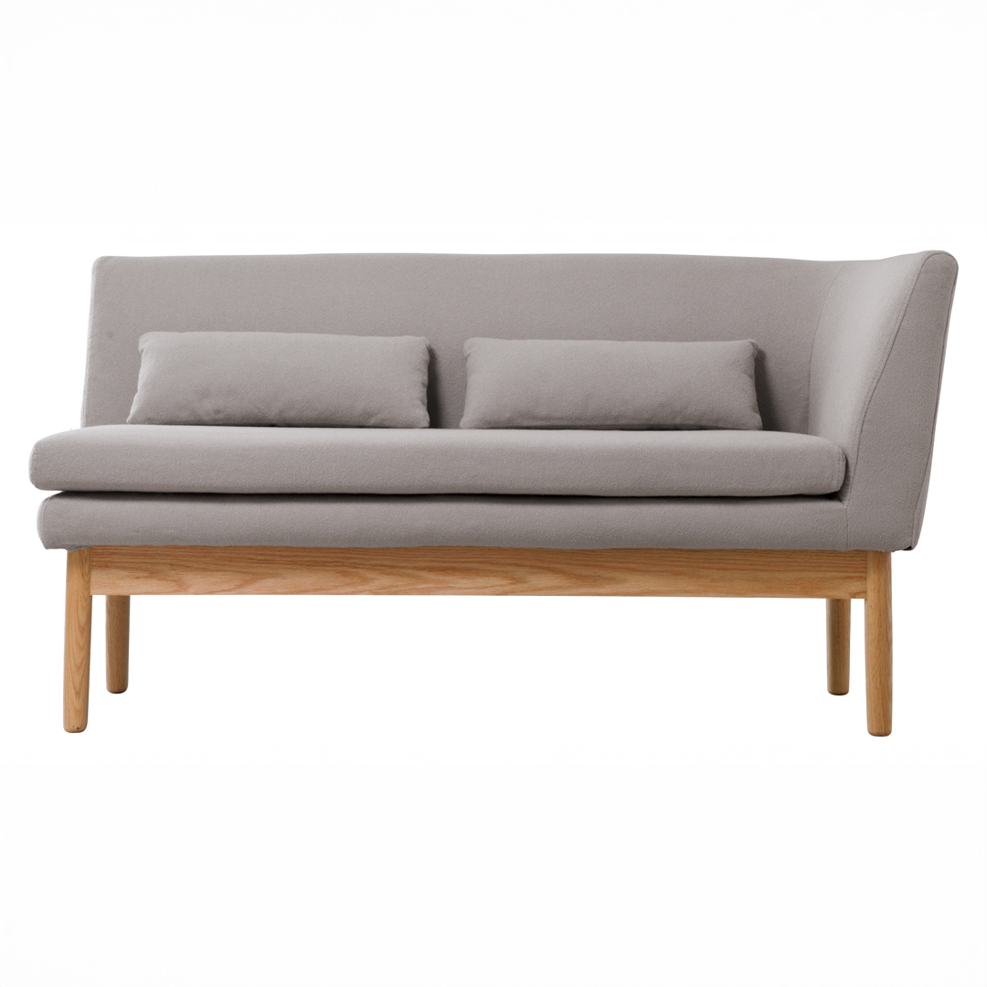 round living dining sofa left arm