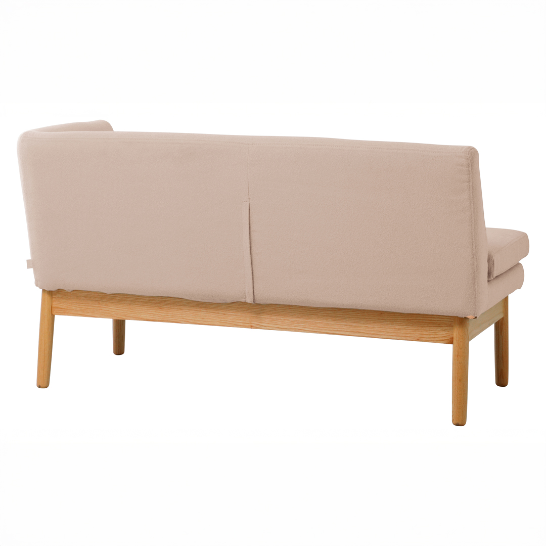 round living dining sofa left arm