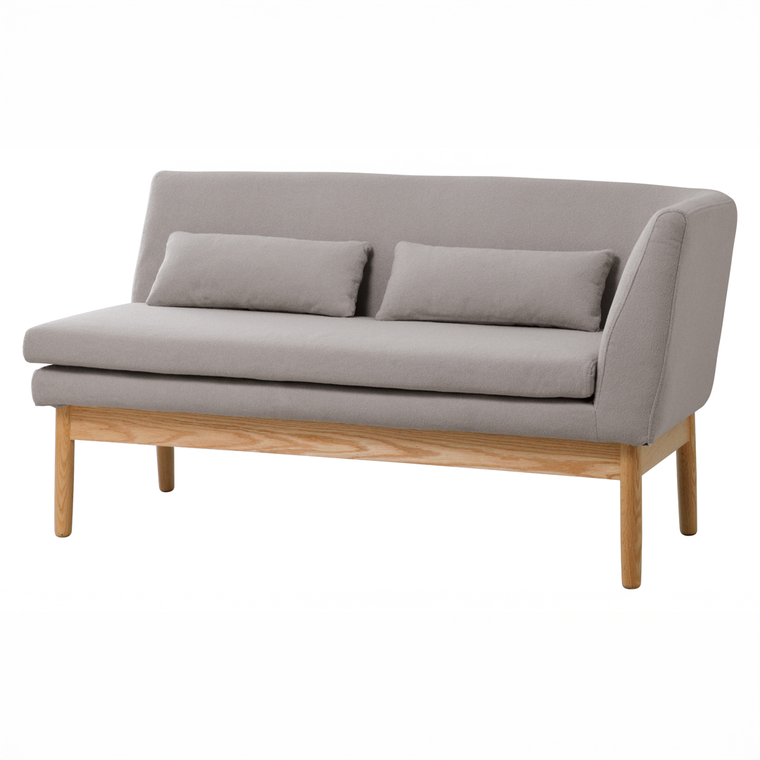 round living dining sofa left arm