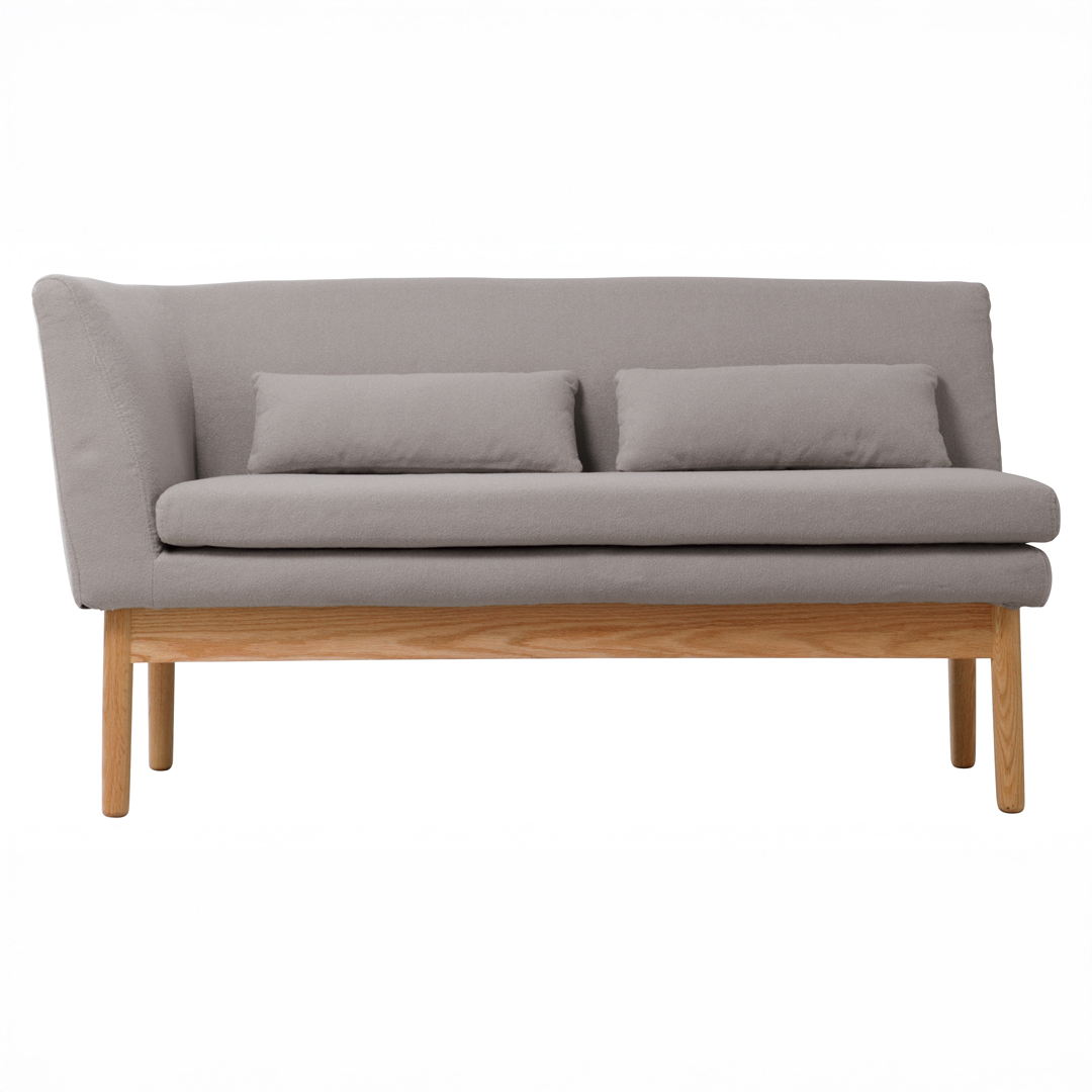 round living dining sofa right arm