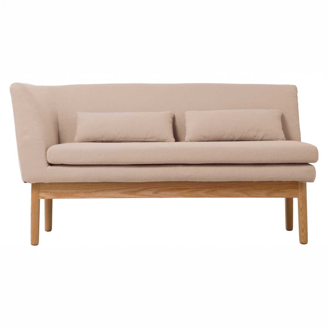 round living dining sofa right arm